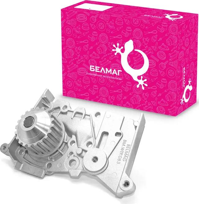 помпа БелМаг Renault Logan,Sandero, Duster, Almera G15, Lada Largus 1, (Belmag) Belmag. Артикул BMWTP083