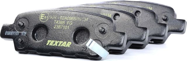 Тормозные колодки Textar. Артикул 2387101