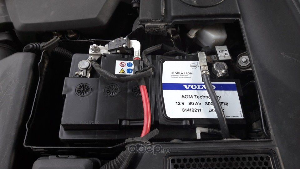 Аккумулятор Volvo. Артикул 31419211