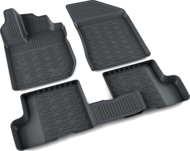 Коврики в салон Mile для Lada Xray (без вещевого ящика) 2015-2026. Артикул 1030611