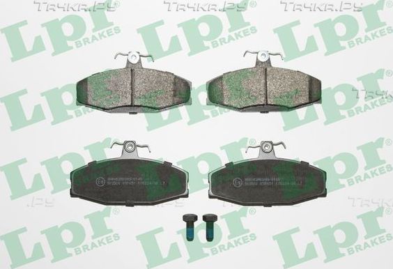 Тормозные колодки LPR. Артикул 05P651