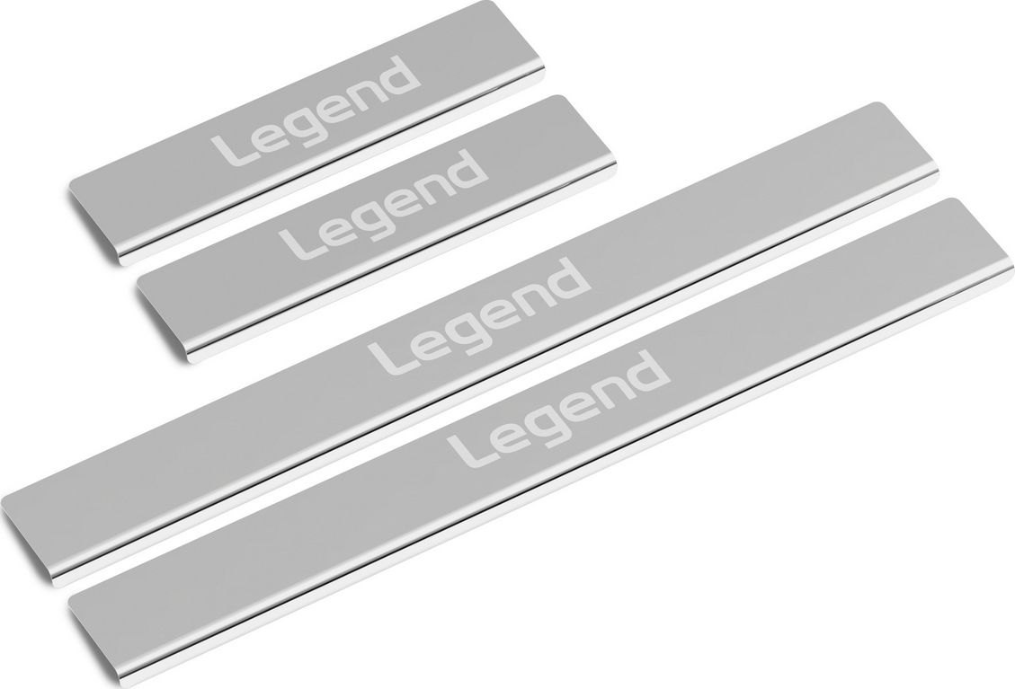 Накладки на пороги AutoMax для ВАЗ 2131 (4x4) 1993-2021. Артикул AMLALEG51