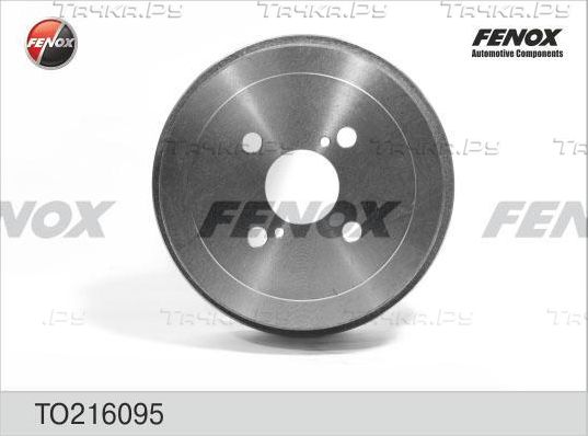 Тормозной барабан Fenox задний для Toyota Corolla E90 1992-1997. Артикул TO216095
