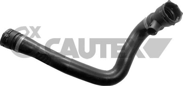 Патрубок радиатора (системы охлаждения) Cautex нижний для BMW 5 IV (E39) 1996-2003. Артикул 754104