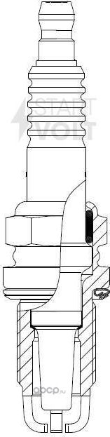 Свеча зажигания StartVOLT для Toyota Picnic I 1996-2001. Артикул VSP 1924