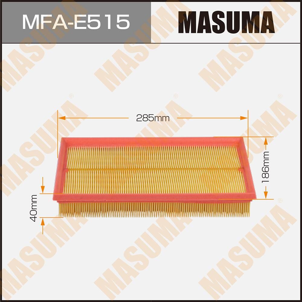 Воздушный фильтр Masuma. Артикул MFA-E515