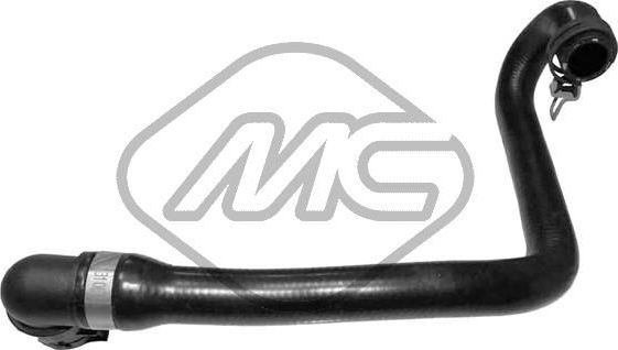 Патрубок радиатора (системы охлаждения) Metalcaucho правый для Ford Tourneo Connect I 2002-2013. Артикул 98506