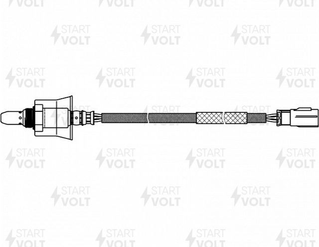 Лямбда-зонд (кислородный датчик) StartVOLT для Lexus ES VII 2018-2026. Артикул VS-OS 1924