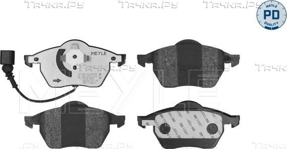 Тормозные колодки Meyle PD. Артикул 025 233 9219/PD
