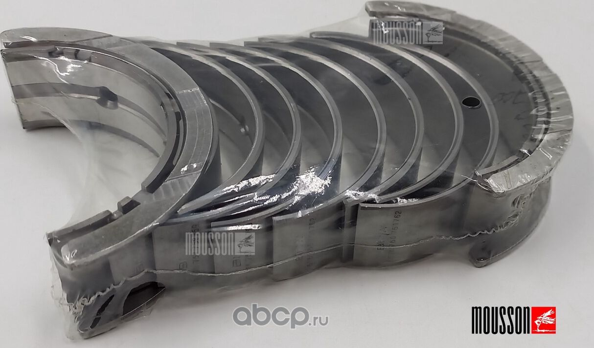 Вкладыши коленвала коренные BMW 4.4L N63B44 комплект (Mousson). Артикул SBRN63B44STD