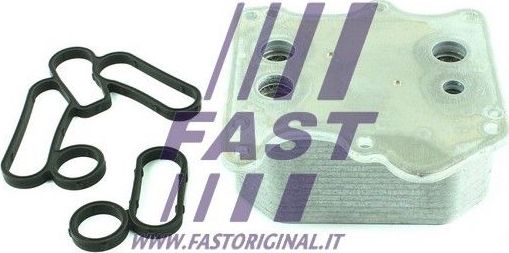 Радиатор масляный (маслоохладитель) для двигателя Fast для Peugeot Boxer III 2006-2026. Артикул FT55276