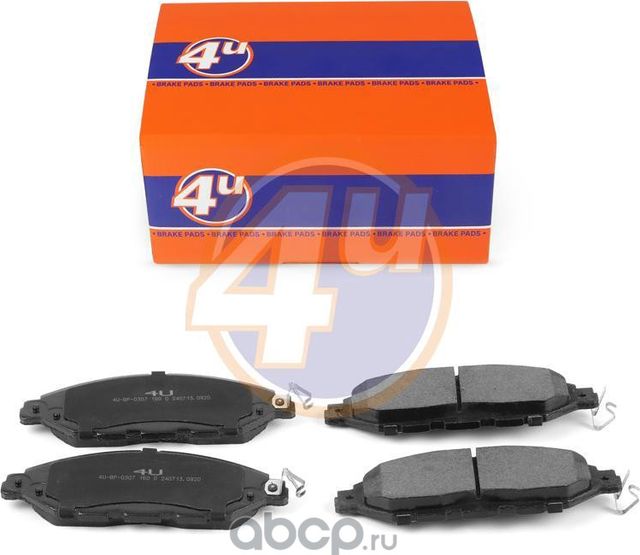 КОЛОДКИ ПЕР NISSAN JX SUV (L50) PATHFINDER IV (R52) QX60 MURANO III (Z52) MURANO (4U). Артикул 4UBP0307