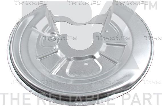 Кожух (щиток) тормозного диска NK задний правый для Volkswagen Jetta V 2005-2010. Артикул 234728