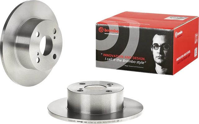 Тормозной диск Brembo PRIME LINE задний для Toyota Corolla E110 1997-2002. Артикул 08.A356.10