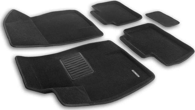 Коврики текстильные Euromat 3D Business для салона Chery Arrizo 8 2023-2026. Артикул EMC3D-001419
