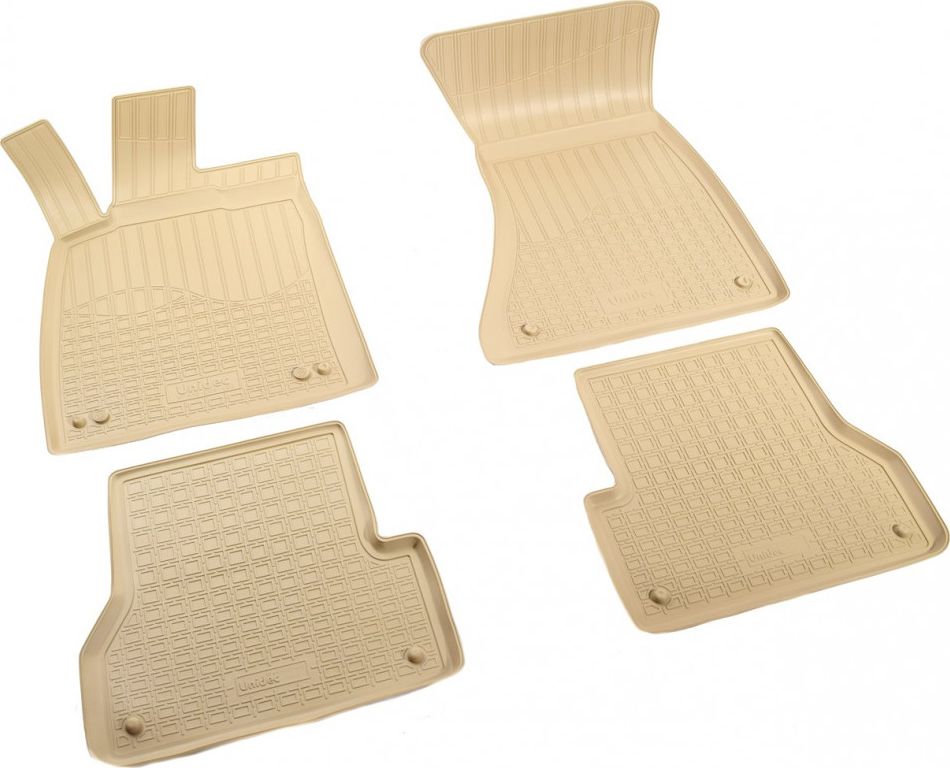 Коврики Норпласт для салона Audi A6 C7 2011-2018 Бежевые. Артикул NPA10-C05-400Beige