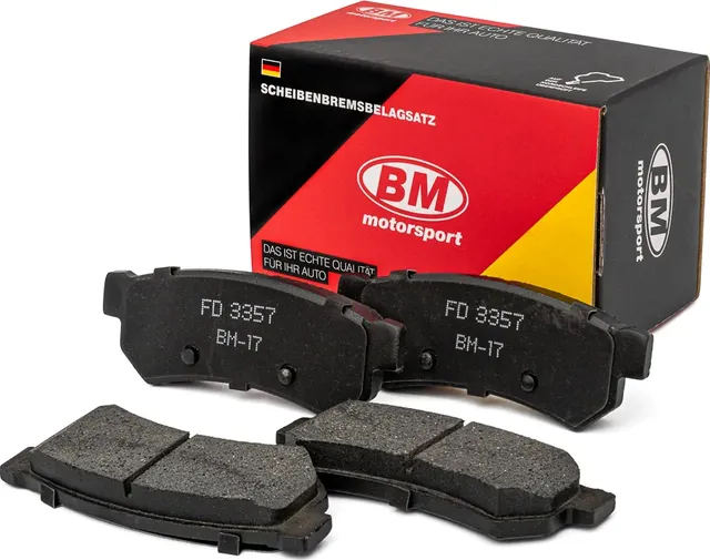 Колодки тормозные дисковые (BM). Артикул FD3357