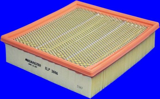Воздушный фильтр MecaFilter для Land Rover Range Rover II 1994-2002. Артикул ELP3886