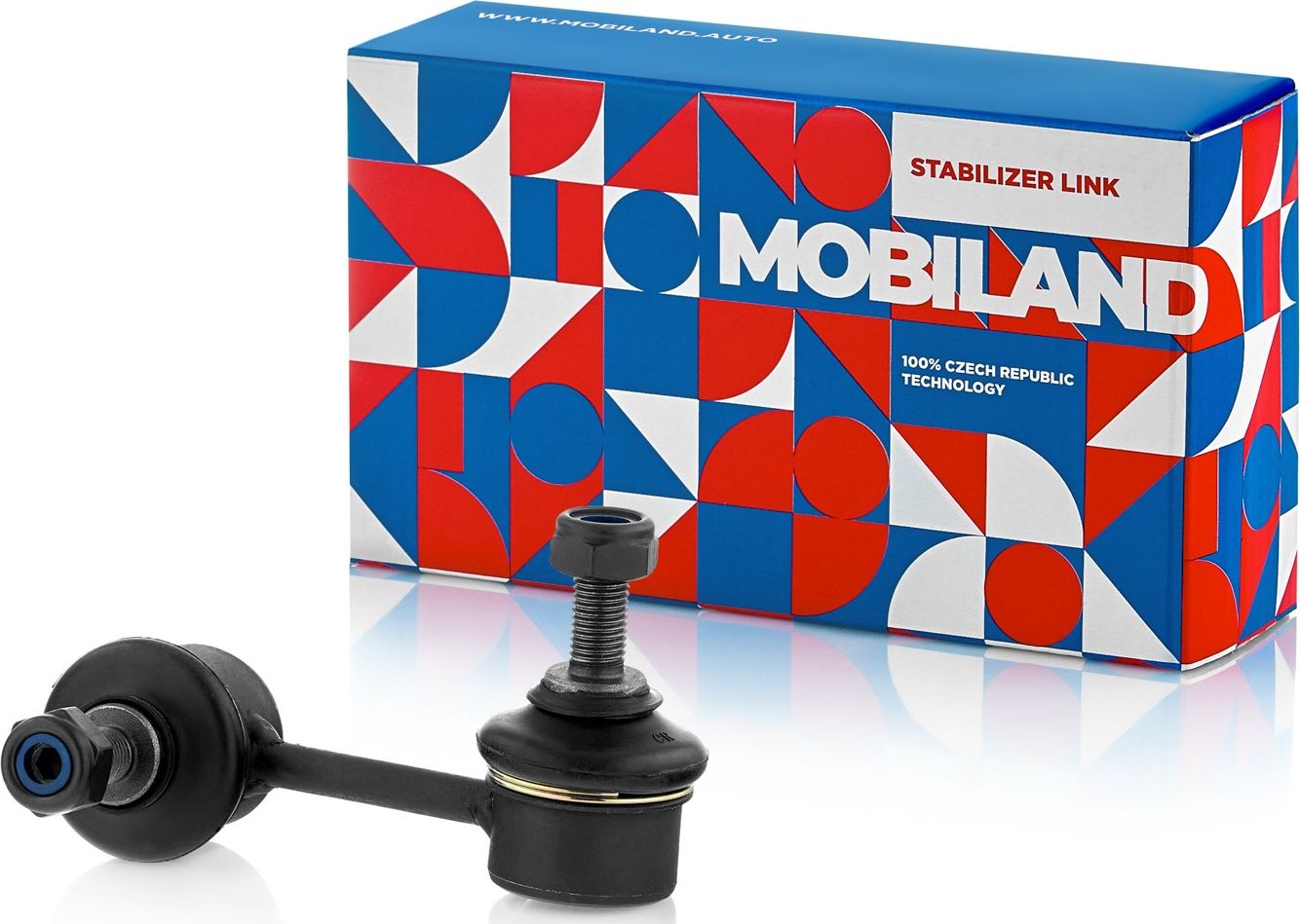 Стойка (тяга) стабилизатора Mobiland. Артикул 127223250