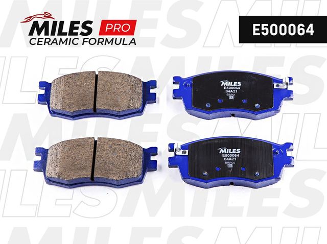 Тормозные колодки Miles (Керамика). Артикул E500064