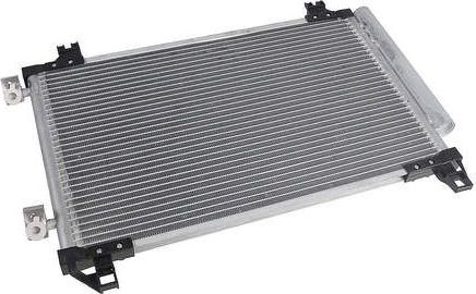 Радиатор кондиционера (конденсатор) Zentparts для Toyota Yaris II 2005-2011. Артикул Z19295