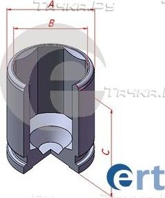 Поршень тормозного суппорта ERT задний для Audi A5 II (F5) 2016-2026. Артикул 151198-C