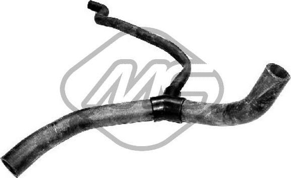 Патрубок радиатора (системы охлаждения) Metalcaucho нижний для Renault Clio II 1998-2013. Артикул 08747