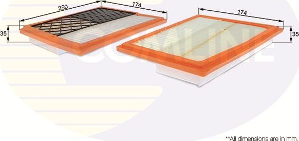 Воздушный фильтр Comline. Артикул EAF634