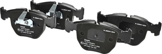 Тормозные колодки Delphi (Low-Metallic). Артикул LP1003