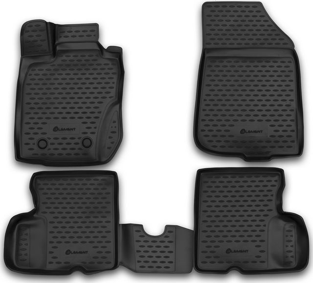 Коврик Element 3D для салона Nissan Terrano III 4WD 2014-2026. Артикул CARNIS10057k