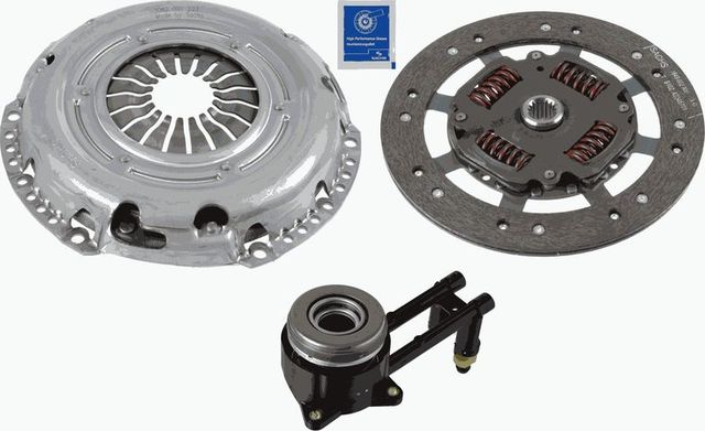 Сцепление (комплект) SACHS Kit plus CSC для Mazda 2 I (DY) 2003-2007. Артикул 3000 990 531