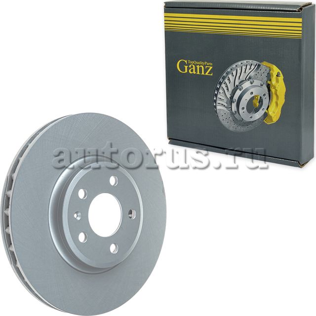 Диск тормозной передний (Ganz). Артикул GIJ10078