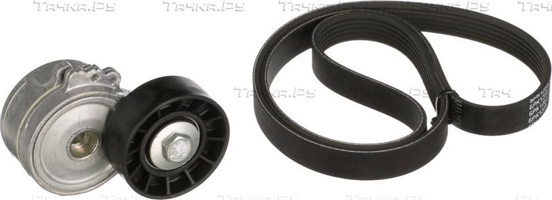 Приводной ремень поликлиновой с роликами (комплект) Gates Micro-V® Kit. Артикул K046PK1203