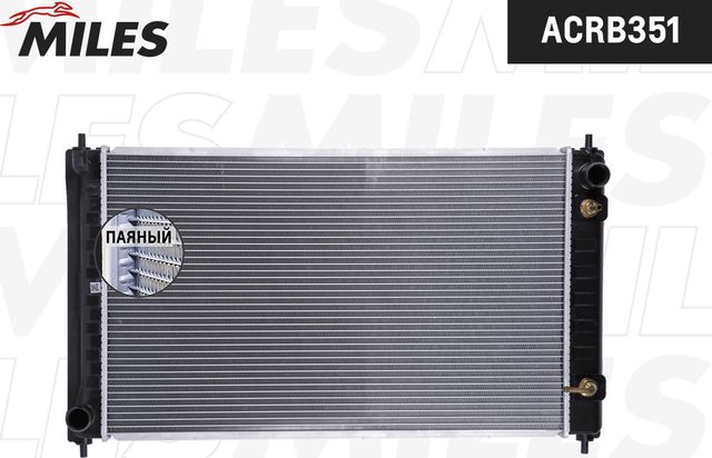 Радиатор охлаждения двигателя Miles (алюминий). Артикул ACRB351