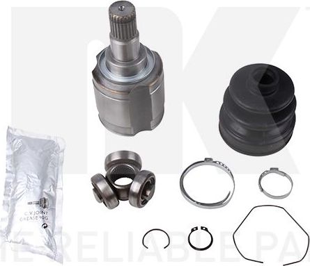 Шрус внутренний (граната) NK передний левый для Mitsubishi Outlander III 2012-2026. Артикул 513039