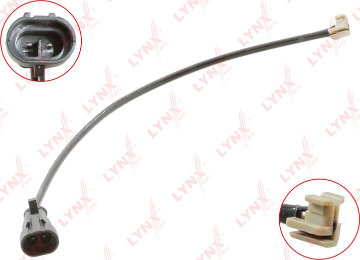 Датчик износа тормозных колодок  LYNXauto. Артикул BW-1212
