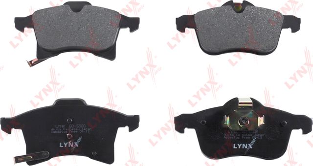 Тормозные колодки LYNXauto передние для Opel Corsa C 2003-2006