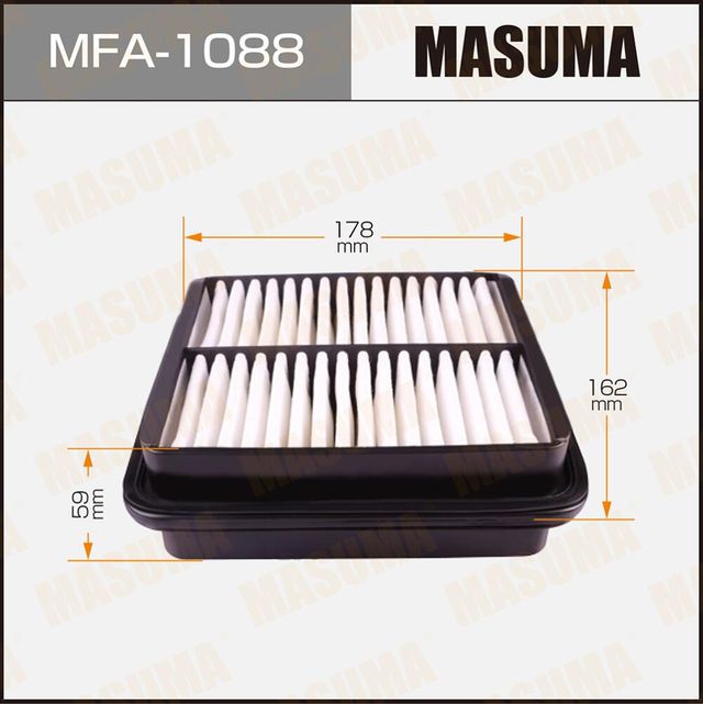 Воздушный фильтр Masuma. Артикул MFA-1088