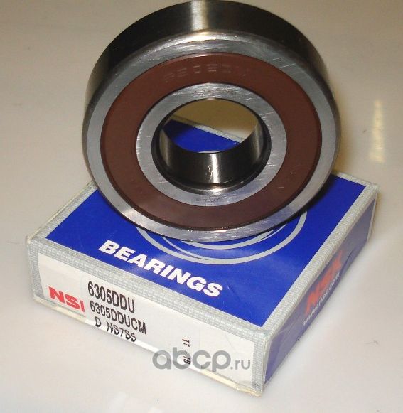 ПОДШИПНИК ГЕНЕРАТОРА 62X25Х17 (NSK). Артикул 6305DDUCM