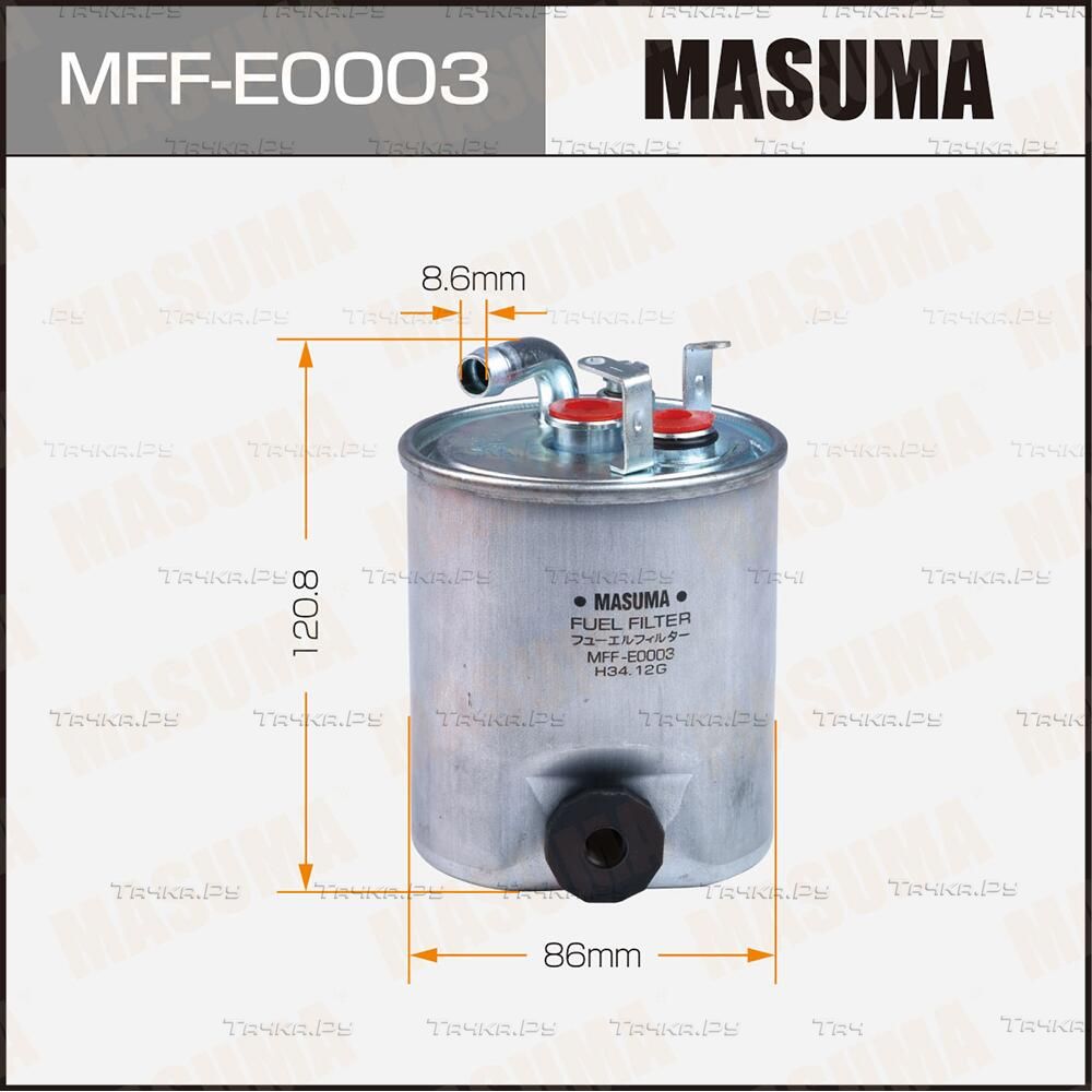 Топливный фильтр Masuma. Артикул MFF-E0003