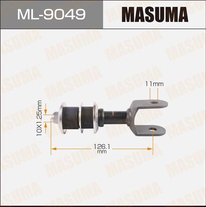 Стойка (тяга) стабилизатора Masuma задняя правая для Toyota Land Cruiser 200 2007-2020. Артикул ML-9049