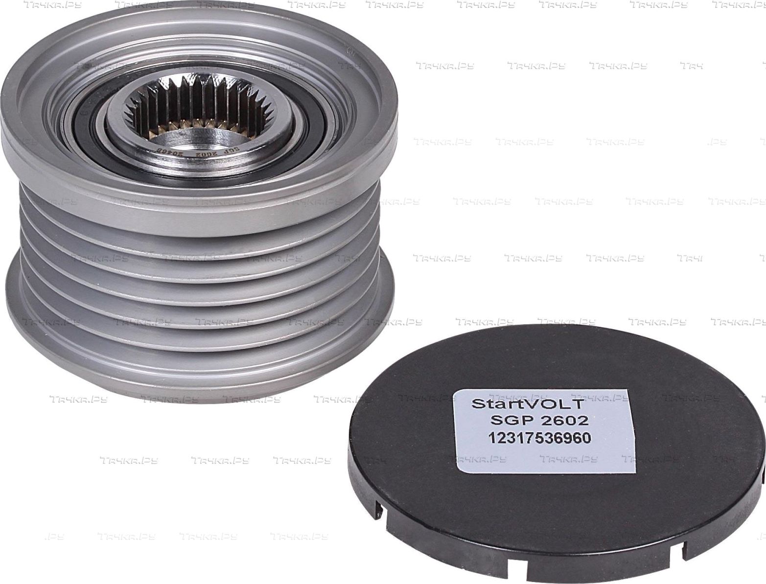Муфта генератора обгонная StartVOLT для BMW 3 IV (E46) 2001-2007. Артикул SGP 2602
