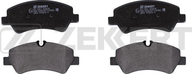 Тормозные колодки Zekkert. Артикул BS-1967