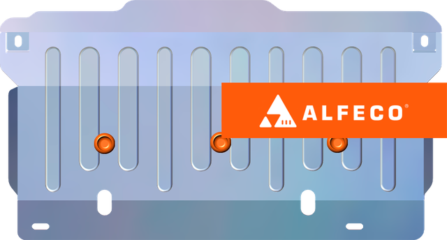 Защита алюминиевая Alfeco (4 мм) для топливного бака Toyota Raize (только для автомобилей с правым рулём) 2019-2026. Артикул ALF.24.131 AL4