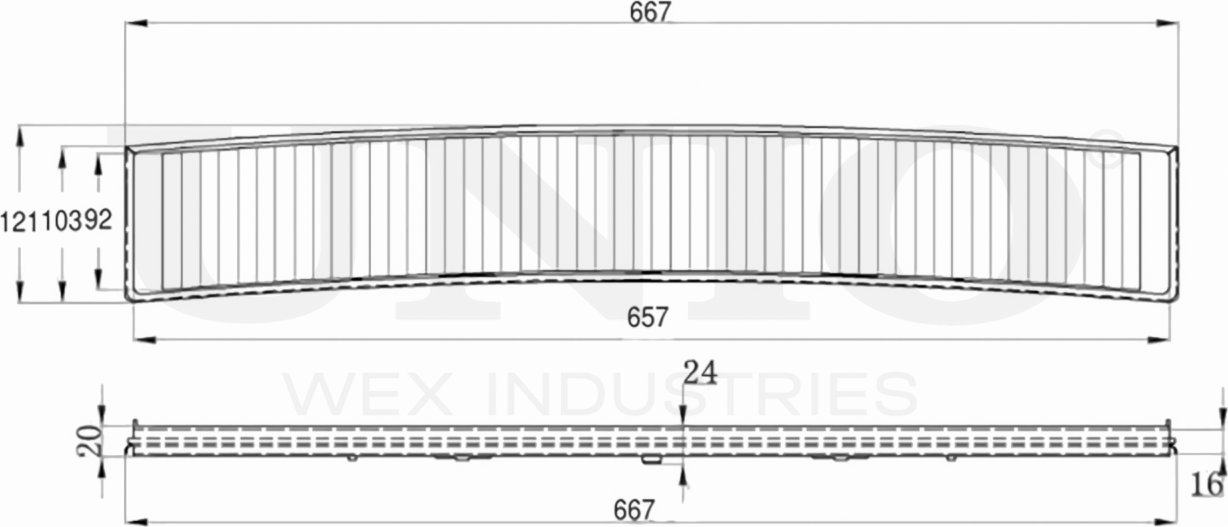 Фильтр салона (Unio). Артикул FLT-40100C