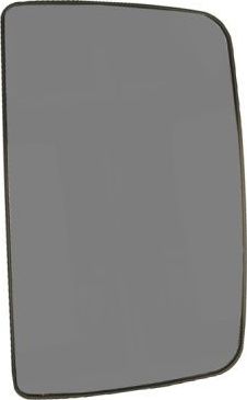 Зеркальное стекло бокового зеркала Pacol правое/левое для DAF XF 105 2005-2026. Артикул RVI-MR-006