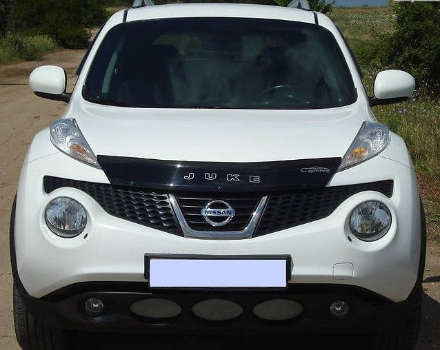 Дефлектор VT52 для капота Nissan Juke 2010-2019. Артикул NS35VT