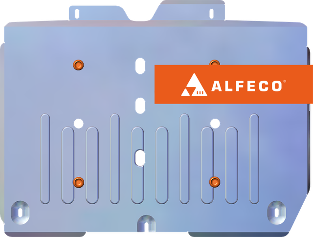 Защита алюминиевая Alfeco (4 мм) для топливного бака Honda Shuttle II 2015-2022. Артикул ALF.09.59 AL4