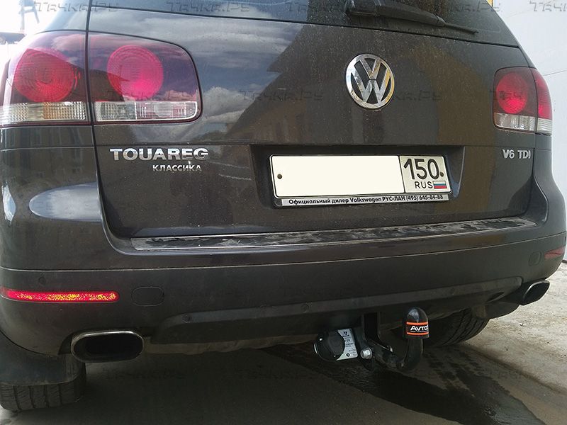 Фаркоп AvtoS для Porsche Cayenne I 2002-2010. Артикул VW 20