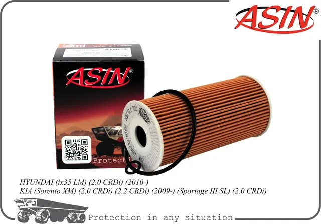 Фильтр масляный (Asin). Артикул ASINFL2483